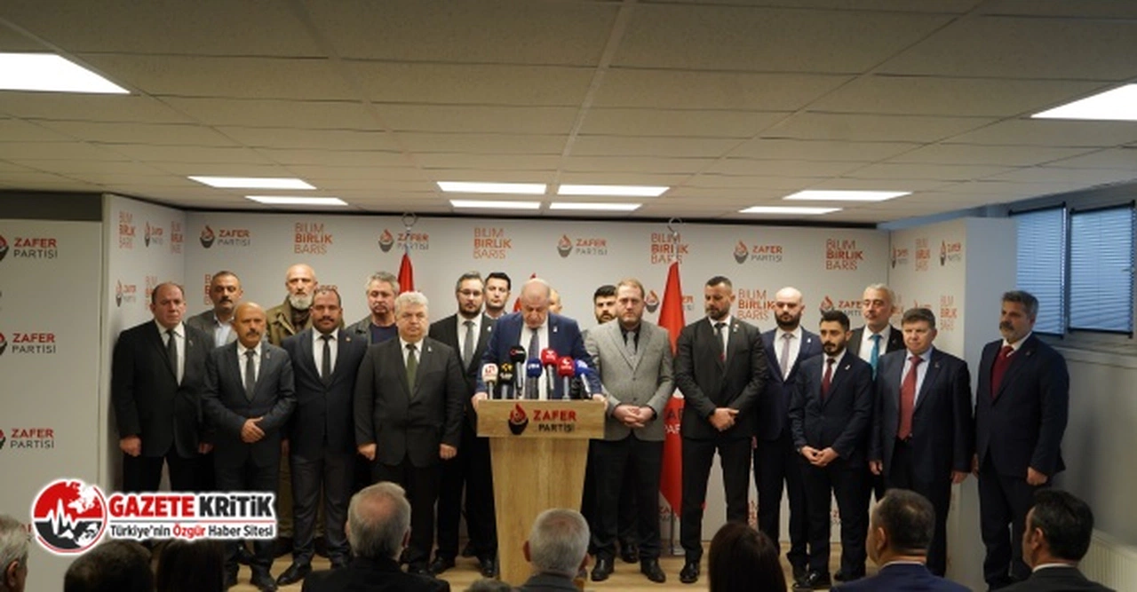 Ümit Özdağ: Saray’a verilen son anket, yüzde 7’yi geçmişiz