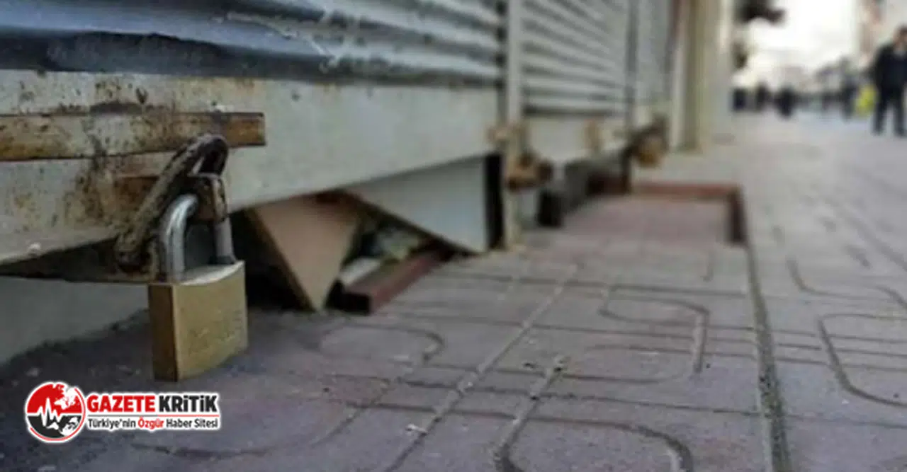 1 yılda 111 bin esnaf ve sanatkar kepenk indirdi