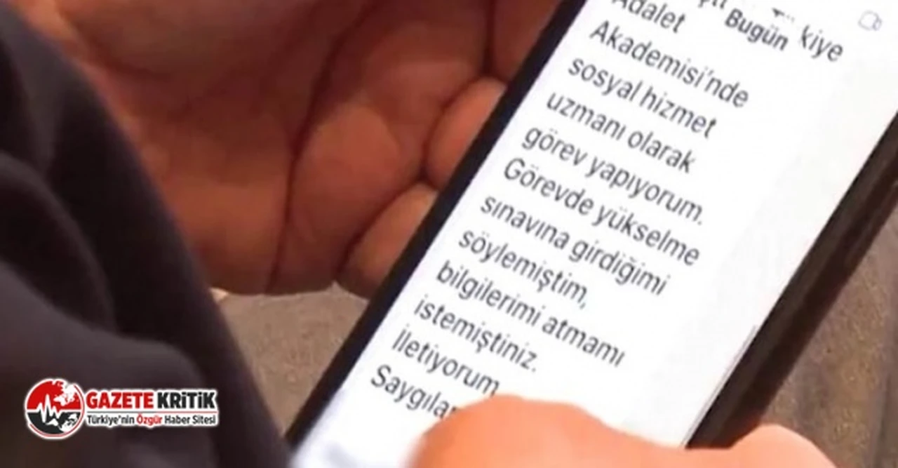 Adalet Bakan Yardımcısı’nın torpil mesajları için yayın yasağı