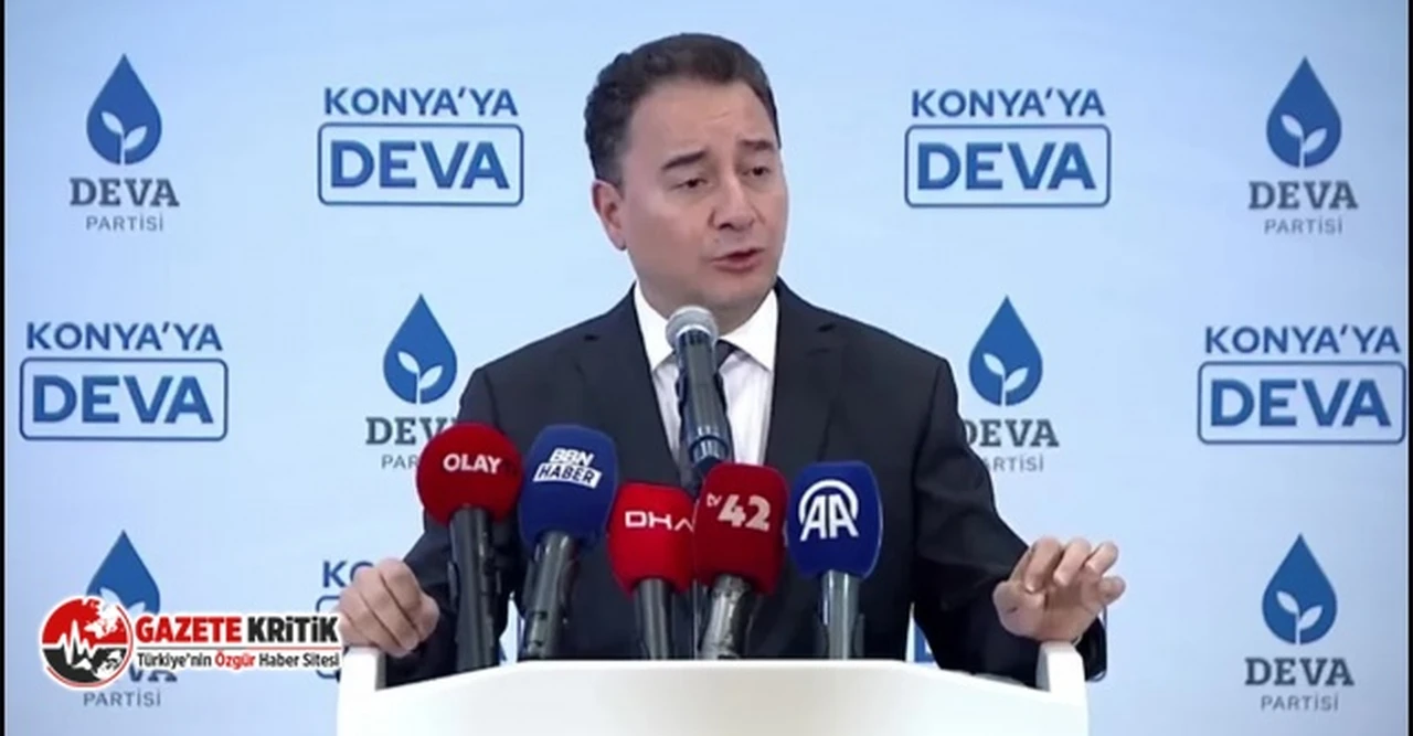 Ali Babacan: “Bazı muhalefet partilerinin girdiği şekle şemale bakıyorum, hayret ediyorum"