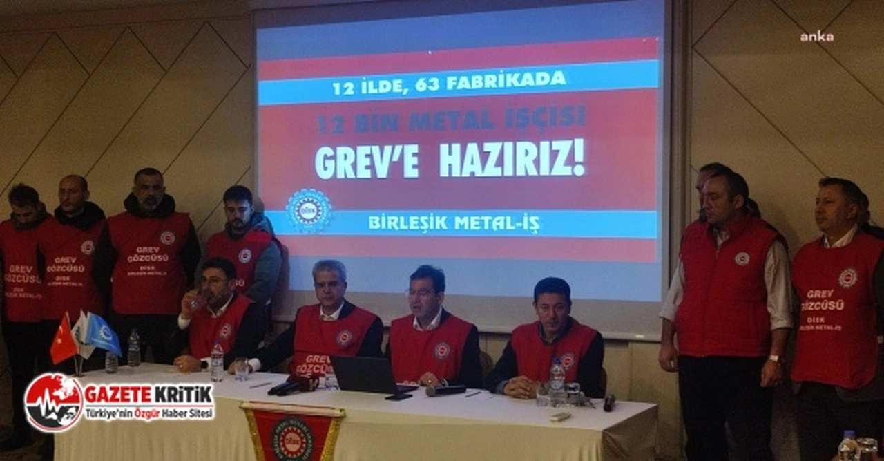 Birleşik Metal-İş Sendikası Genel Başkan Özkan Atar: “Yurdun dört bir yanı grev ateşlerine tanık olacak”