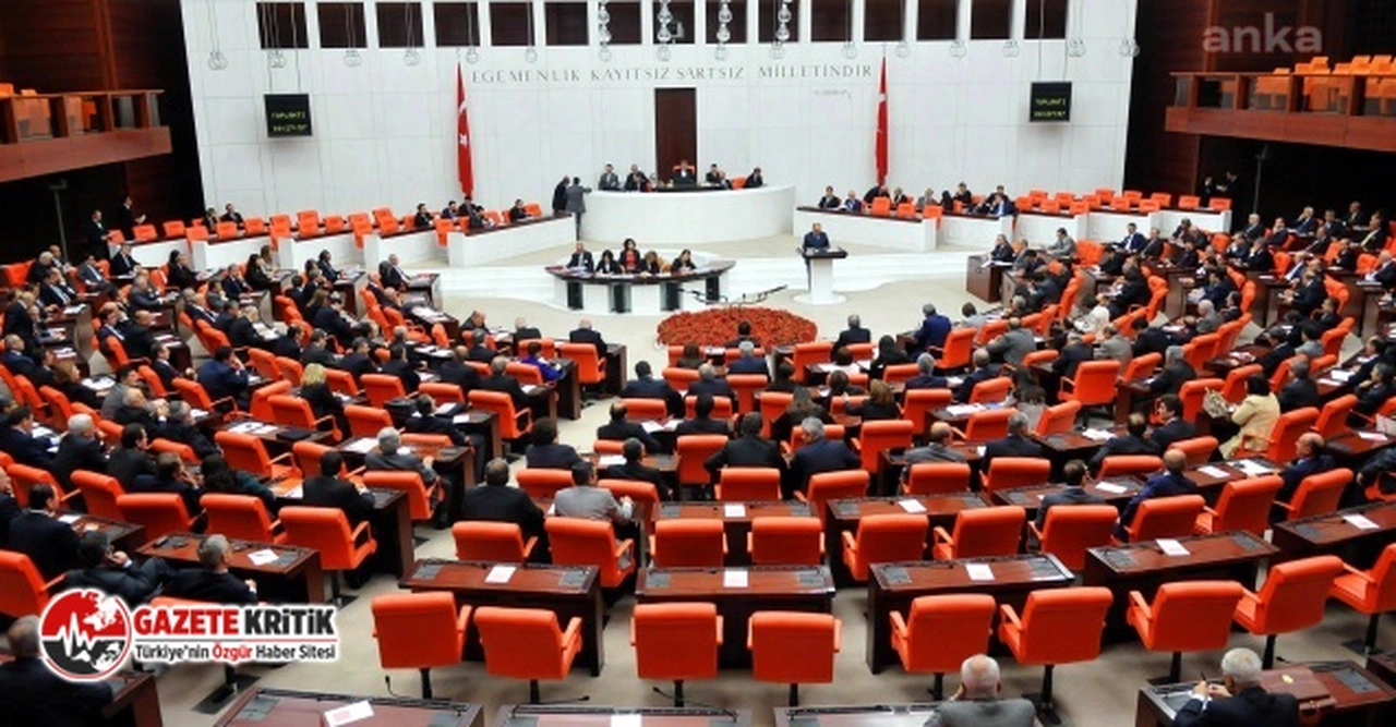 CHP, emeklilere verilen yüzde 49,25'lik zammı TBMM'de protesto etti...