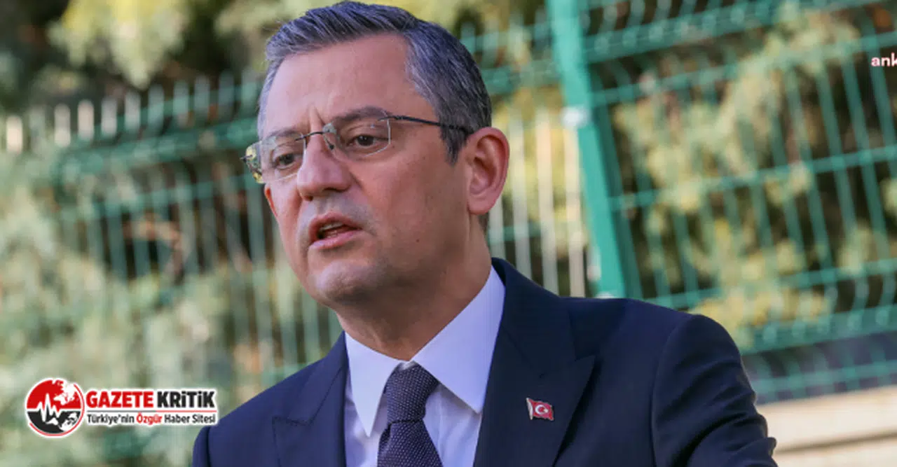 CHP Genel Başkanı Özel, Fethi Sekin ile Musa Can'ı andı