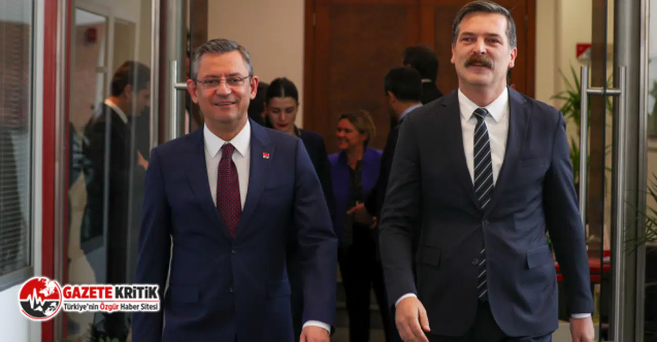 CHP Genel Başkanı Özgür Özel ile TİP Genel Başkanı Erkan Baş görüştü