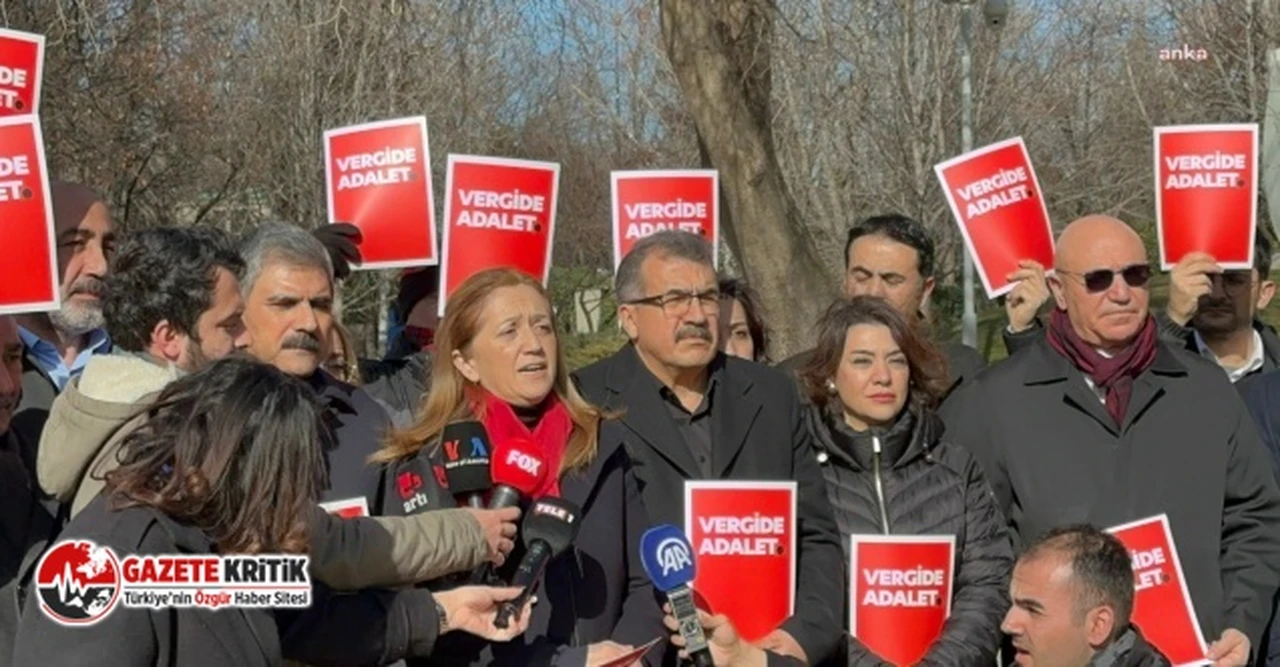 CHP, vergide adalet düzenlemesini bugün TBMM gündemine getiriyor...