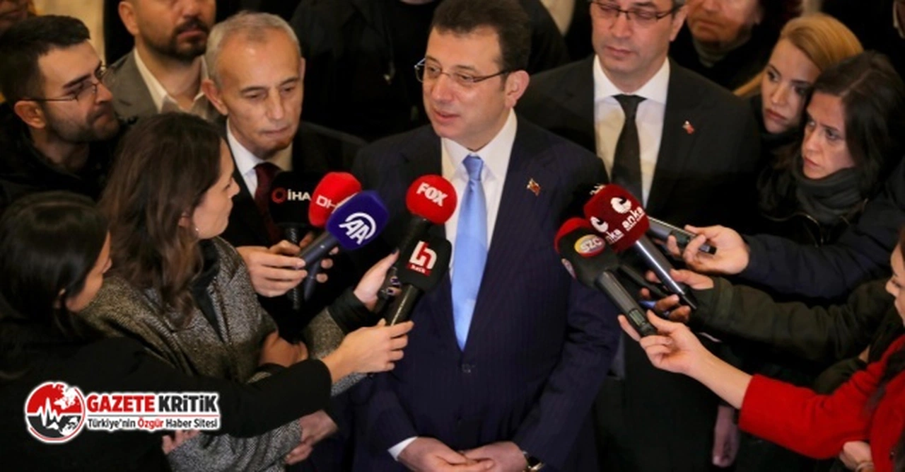 Ekrem İmamoğlu: Arkamda kimin koştuğuna bakmam