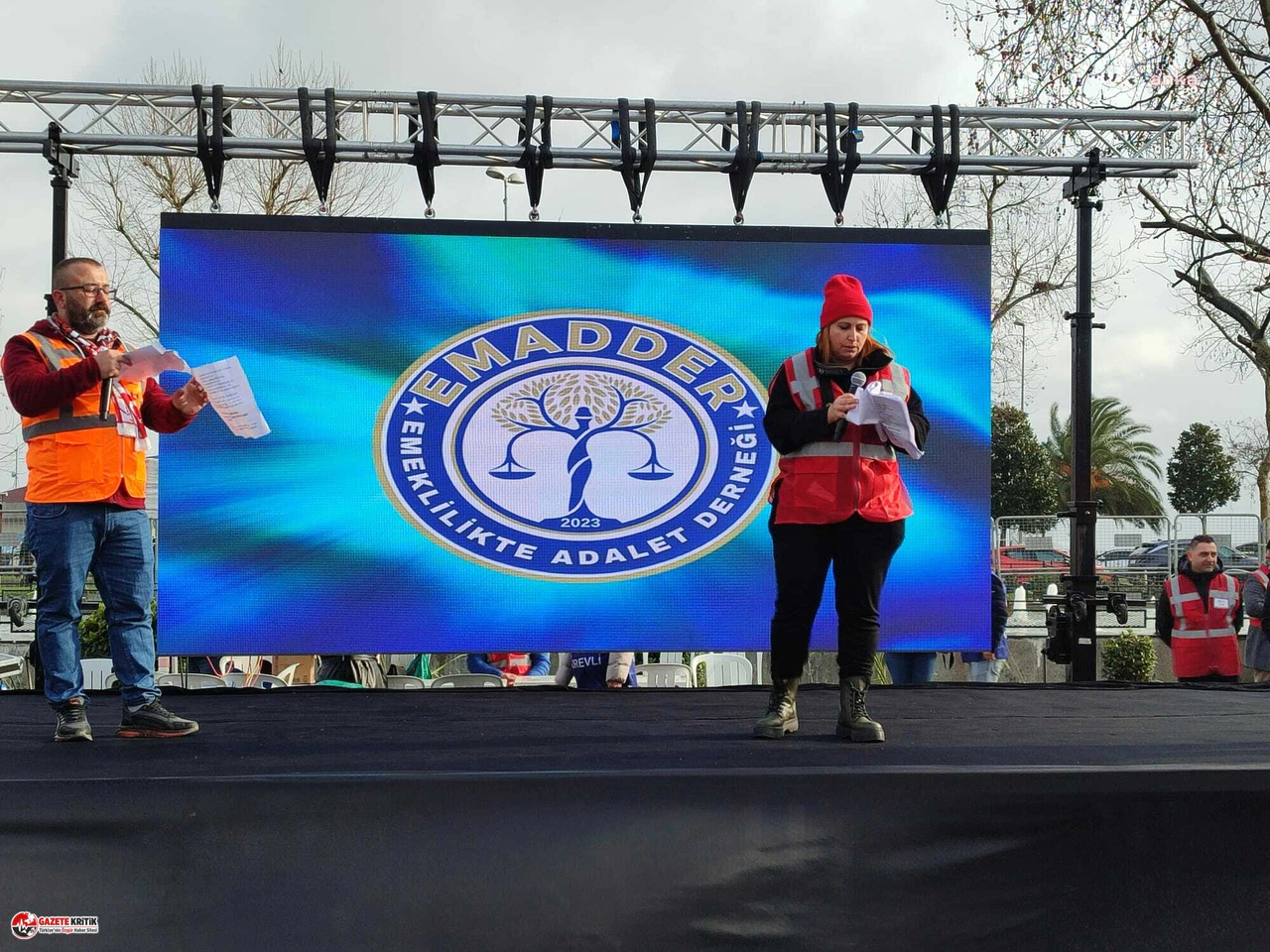 Emeklilikte Adalet Derneği’nden İstanbul’da miting: “Kimseye verecek 20 yılımız yok"