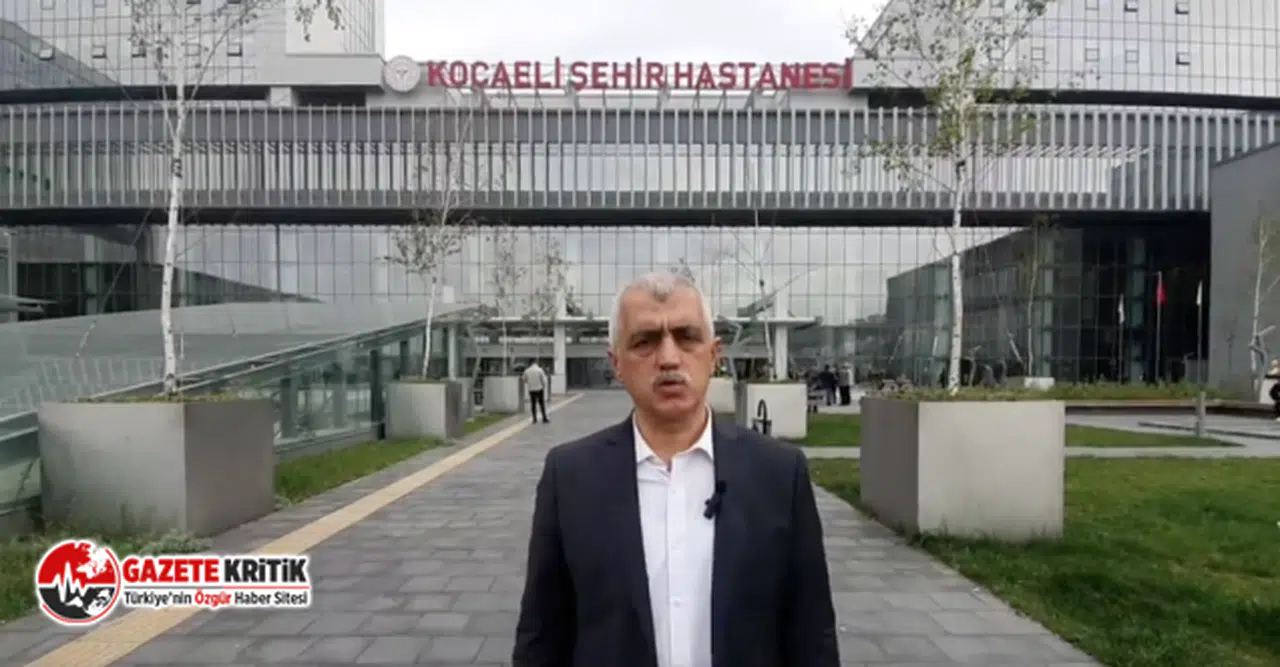 Gergerlioğlu, “Amaçları Kocaeli Şehir Hastanesine para kazandırmak Kocaeli halkının sağlığı asla umurlarında değil!”
