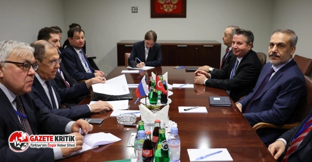 Hakan Fidan, Güvenlik Konseyi toplantısı öncesi Rus mevkidaşı Lavrov'la görüştü
