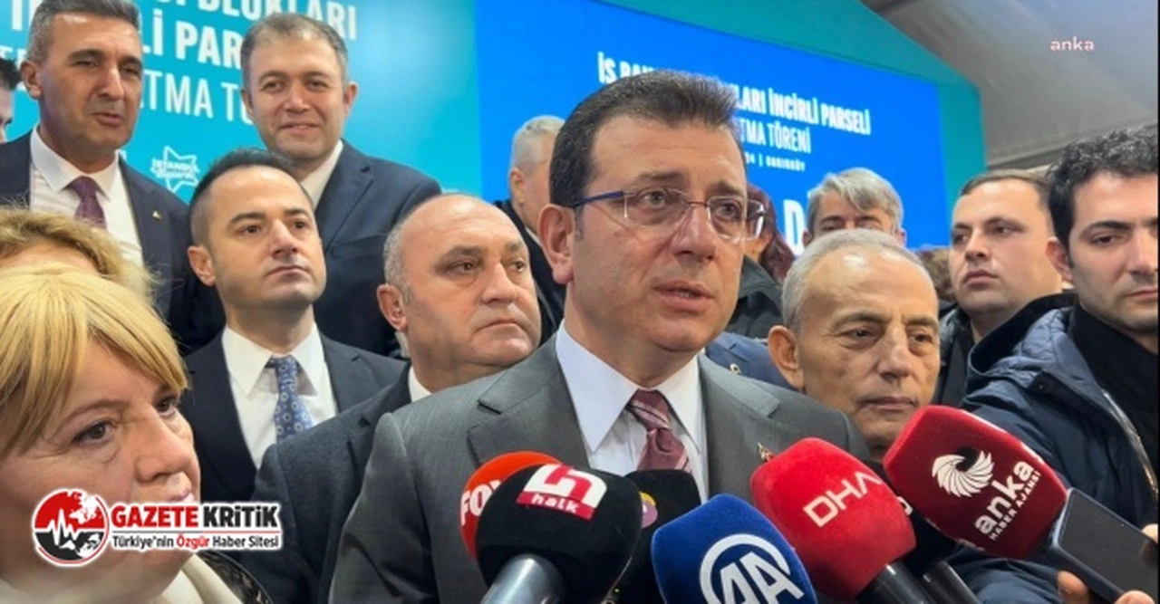 İmamoğlu’ndan Murat Kurum’a yanıt: Nasıl unutkan olduklarını Kanal İstanbul sorusuna verdiği cevapla görebilirsiniz