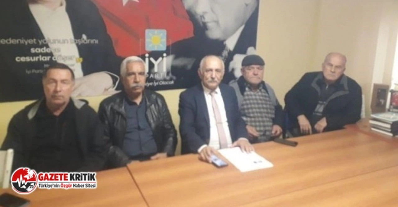 İYİ Parti’de aday adayı 100 kişiyle istifa etti