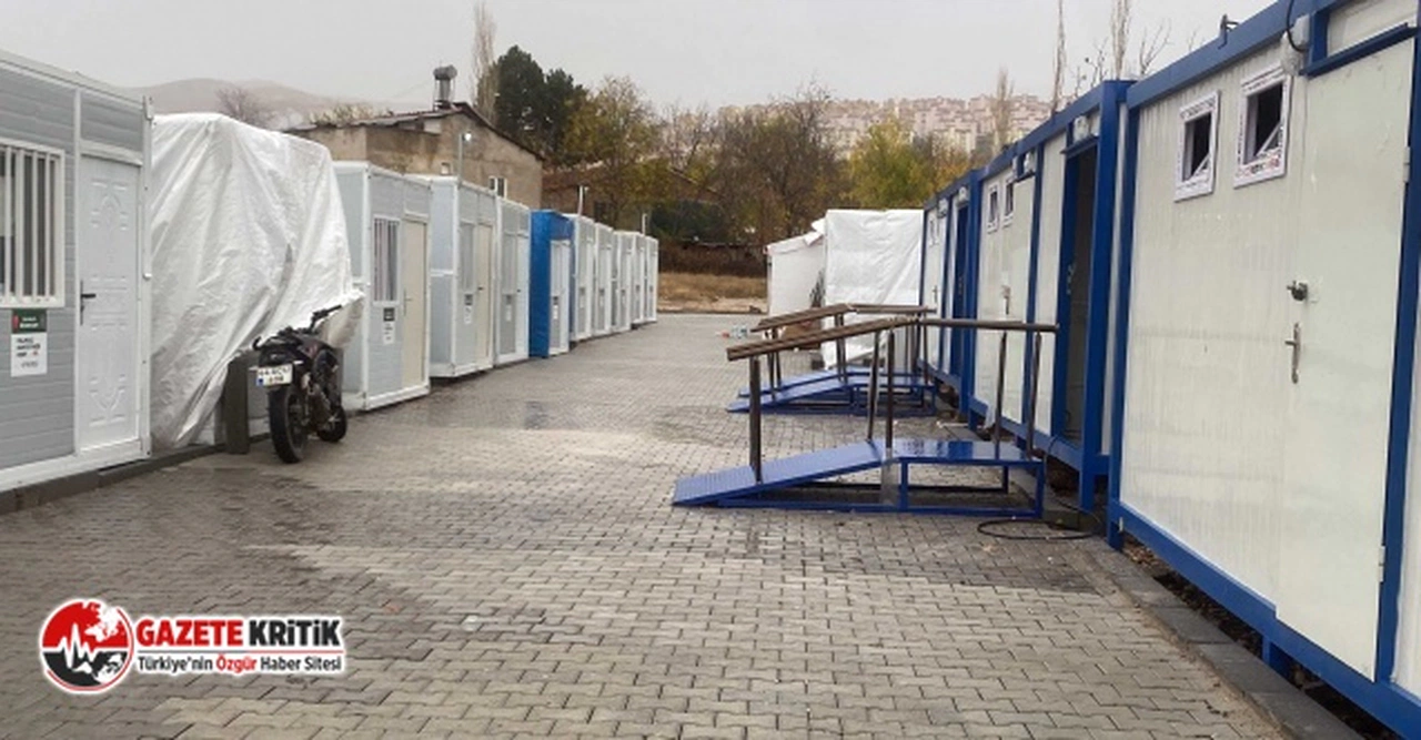 Konteynere geçenlerin kira yardımının kesilmesi Meclis gündeminde