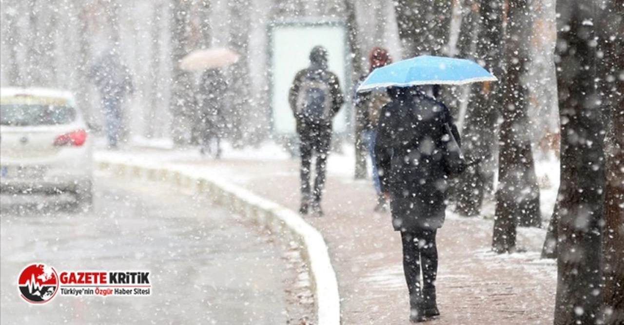 Meteoroloji'den uyarı: 10 kentte yoğun kar yağışı bekleniyor