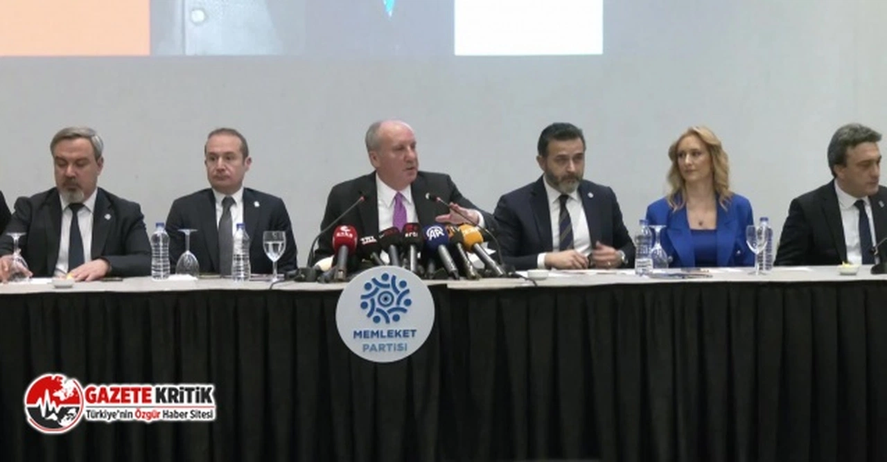 Muharrem İnce, 13 belediye başkan adayını açıkladı
