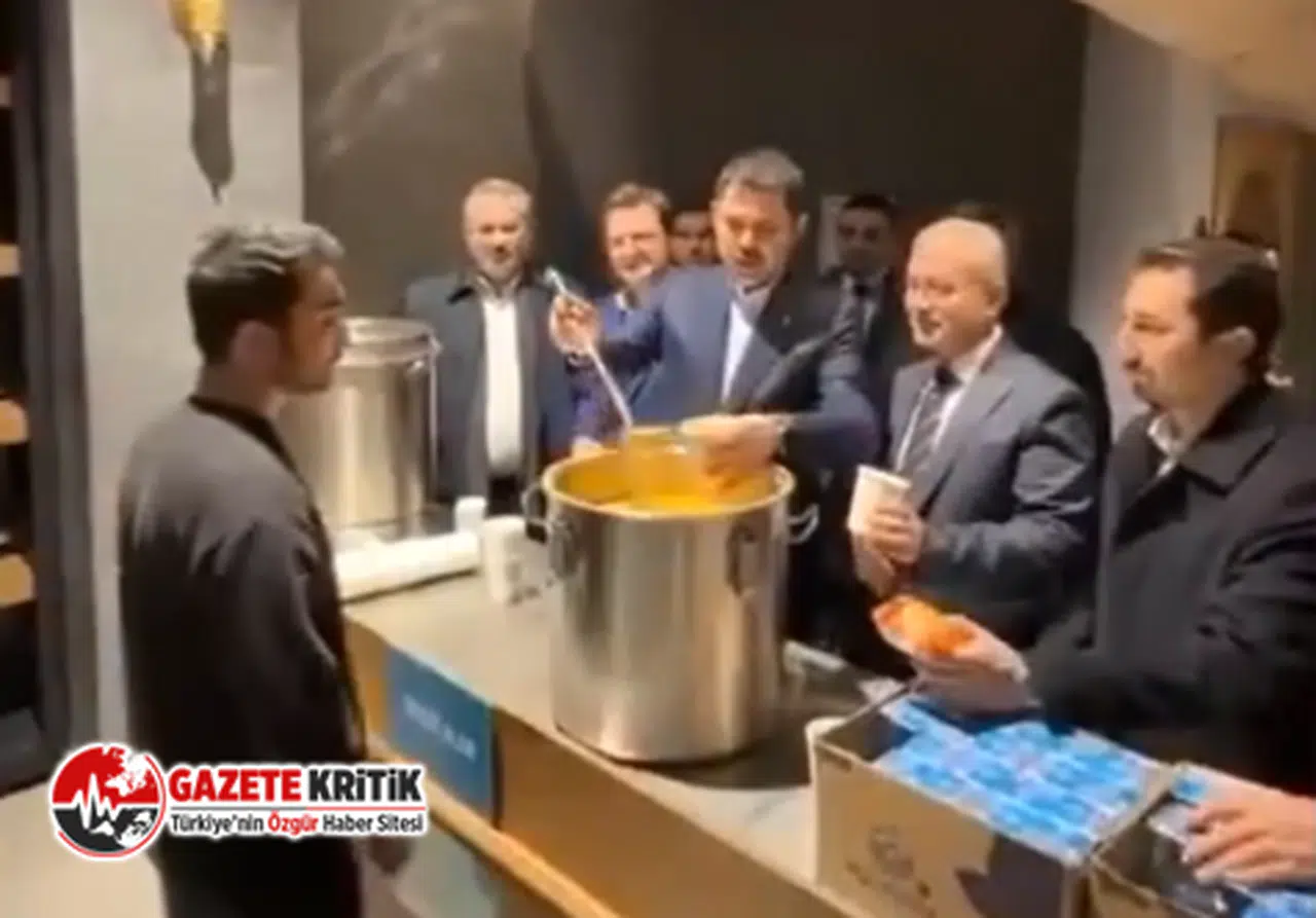 Murat Kurum'dan öğrencilere seçim vaadi: 39 ilçede Nevmekan'da her gün mercimek çorbası, her cuma da etli pilav dağıtılacak