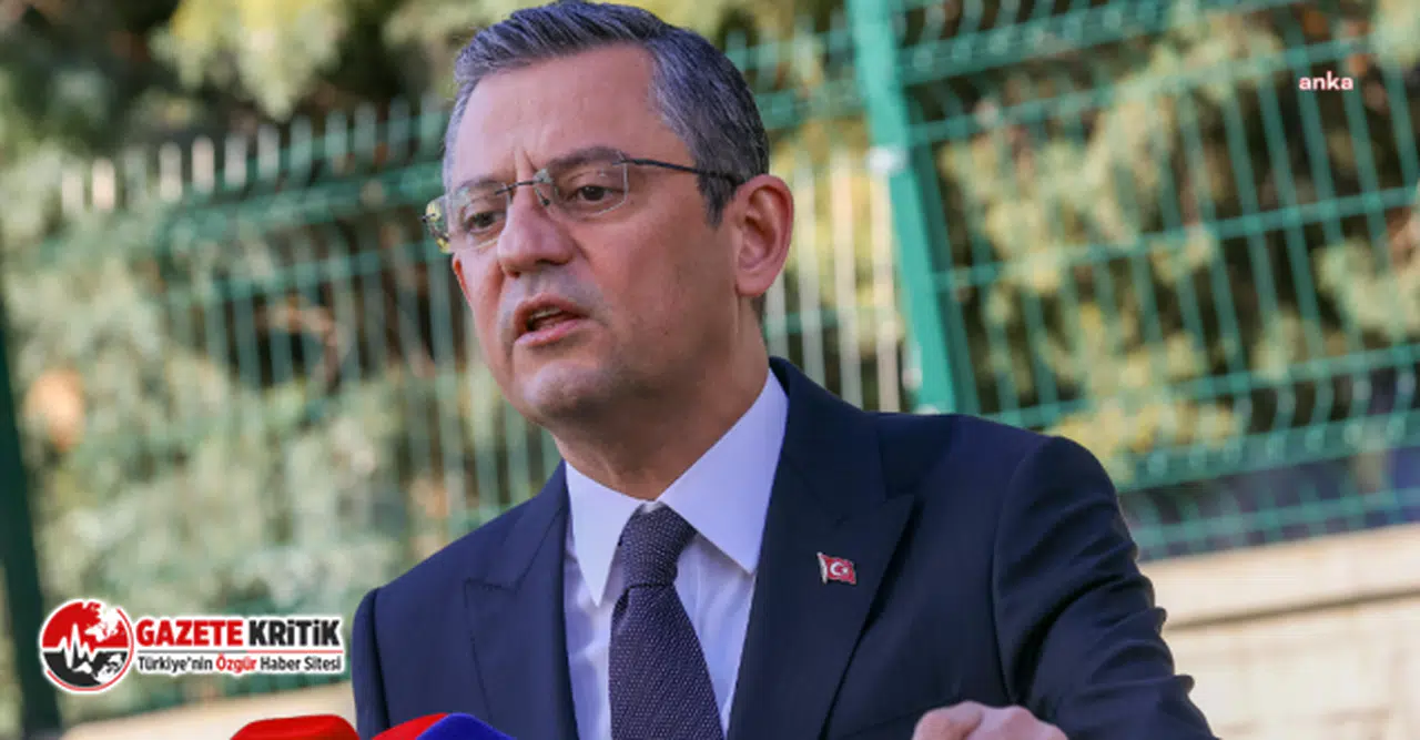 Özgür Özel duyurdu: Anayasaya Saygı Mitingi iptal edildi