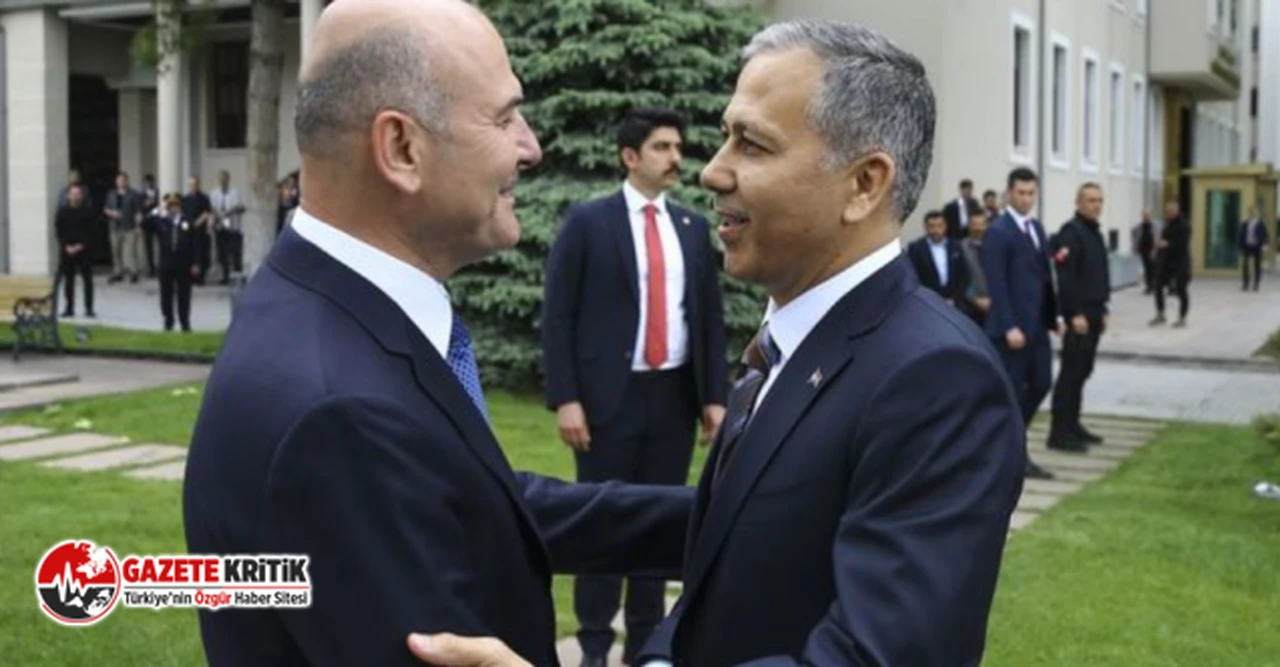 'Süleyman Soylu' iddiası: 'Ali Yerlikaya'nın aleyhinde kampanya yürütüldü'