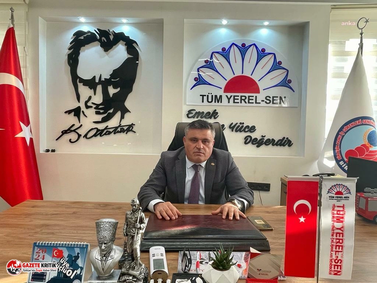 Tüm Yerel Sen Genel Başkanı Mücahit Dede: “Mızrak çuvala sığmıyor, TÜİK felaketi gizleyemiyor"