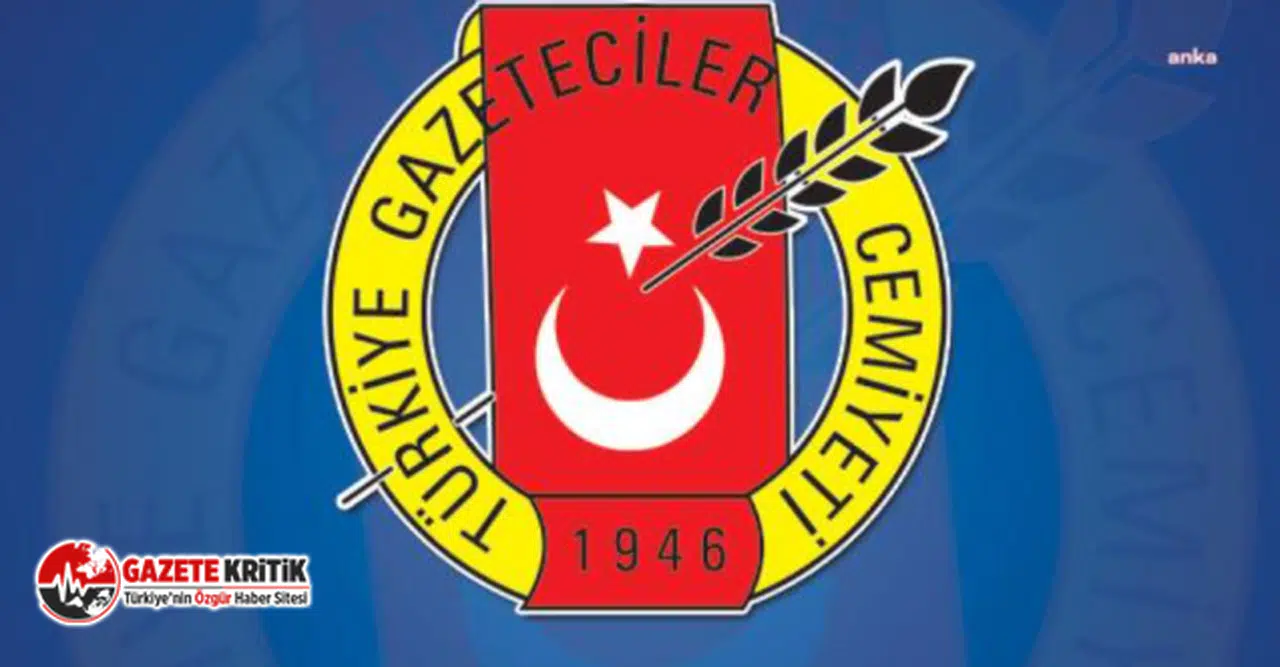 Türkiye Gazeteciler Cemiyeti: "Gazetecilerin gerçekleri halka iletmesinin engellenmesi için sürekli suç uyduruluyor"