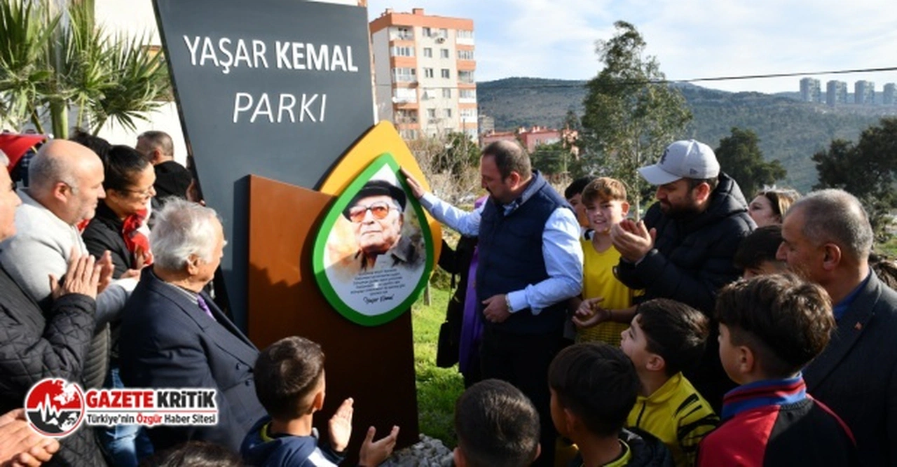 Yaşar Kemal Parkı Çiğli’de Törenle Açıldı