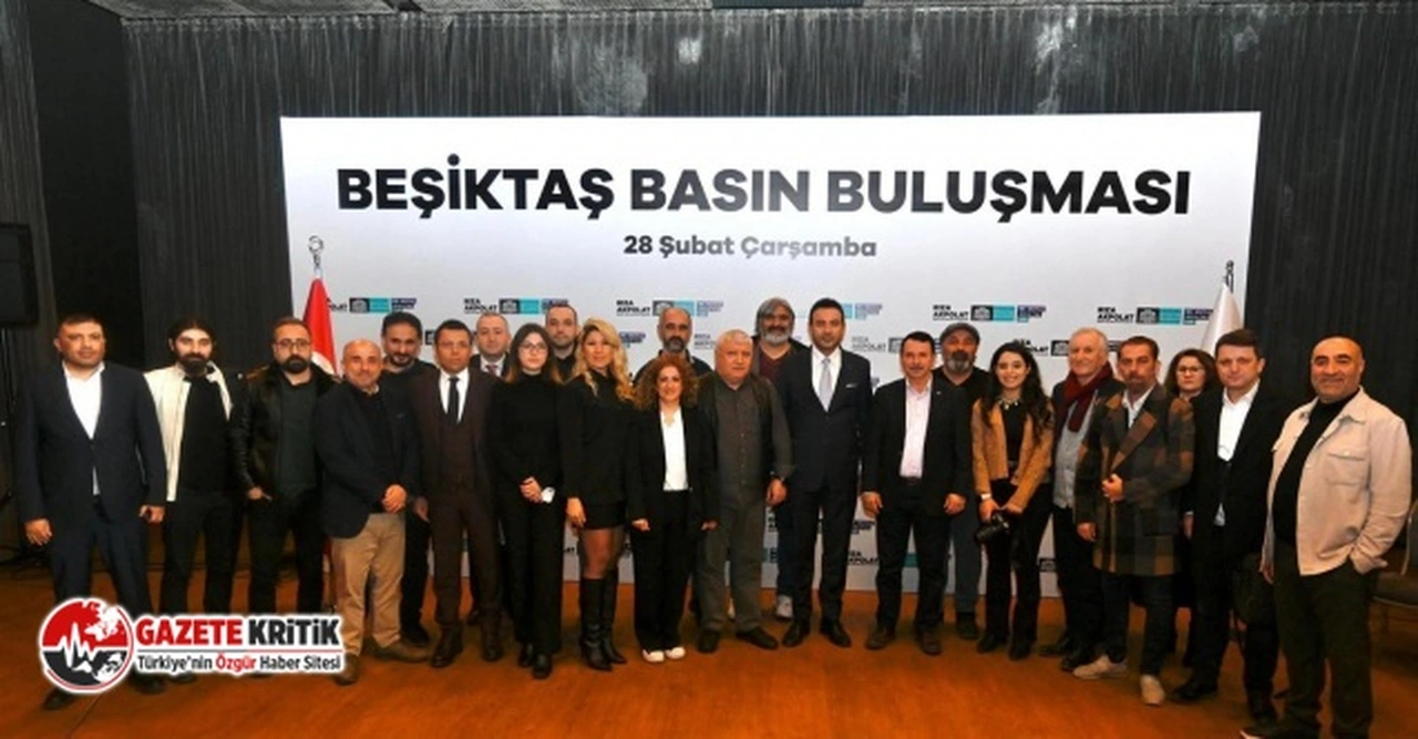 BEŞİKTAŞ BELEDİYE BAŞKANI RIZA AKPOLAT GAZETECİLERLE KAHVALTIDA BİR ARAYA GELDİ