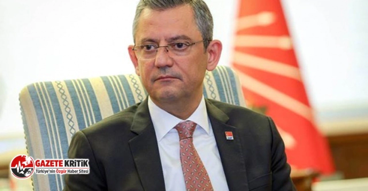 CHP GENEL BAŞKANI ÖZGÜR ÖZEL, İYİ PARTİ GENEL BAŞKANI AKŞENER'E BAŞ SAĞLIĞI DİLEDİ