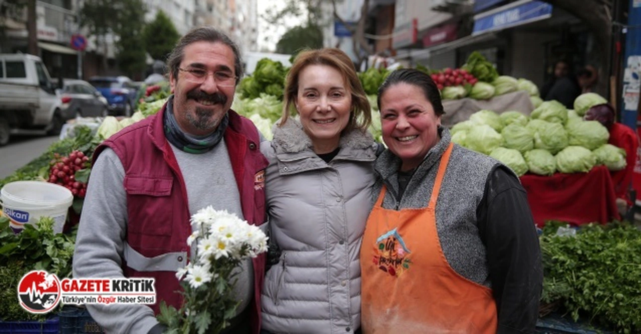 CHP Konak Belediye Başkan Adayı Nilüfer Çınar Mutlu mahalleleri adım adım gezdi: Dönüşüm ve hizmet için geliyoruz