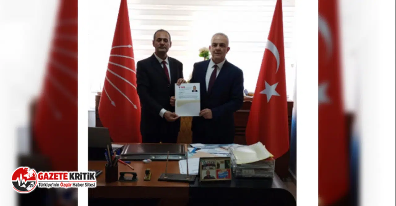 CHP'nin Pertek Belediye Başkan Adayı İsmail Arslan oldu!
