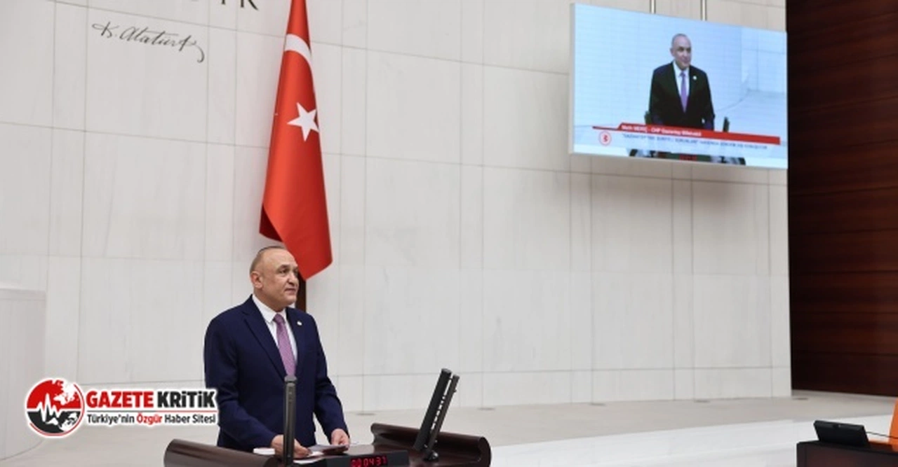CHP’Lİ MERİÇ’TEN “ÇİFTÇİ VE GIDA NAKLİYE ARAÇLARINDAKİ VERGİLER KALDIRILSIN” KANUN TEKLİFİ
