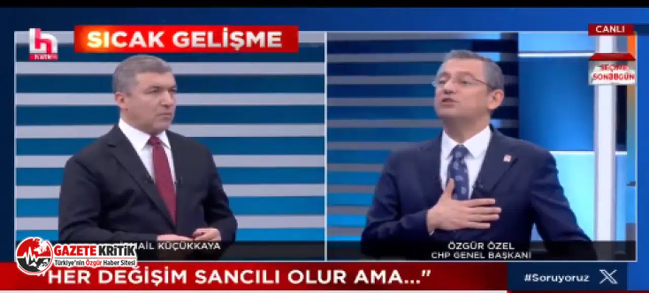 CUMHURİYET HALK PARTİSİ GENEL BAŞKANI ÖZGÜR ÖZEL:“ANKARA’DA, İZMİR’DE REKOR BEKLİYORUZ”