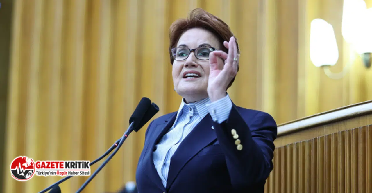 İYİ PARTİ LİDERİ MERAL AKŞENER GÖZYAŞLARINI TUTAMADI