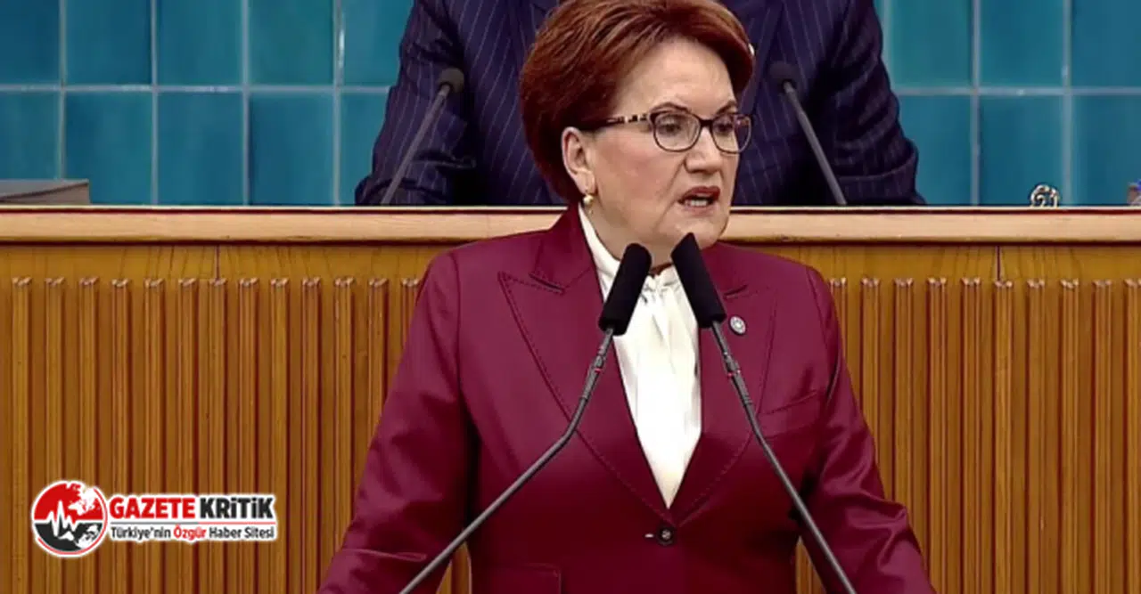 İYİ Parti lideri Meral Akşener:Ne zaman yeni bir aday açıklasak ya iktidar ya ana muhalefet 'panik atak' geçiriyor