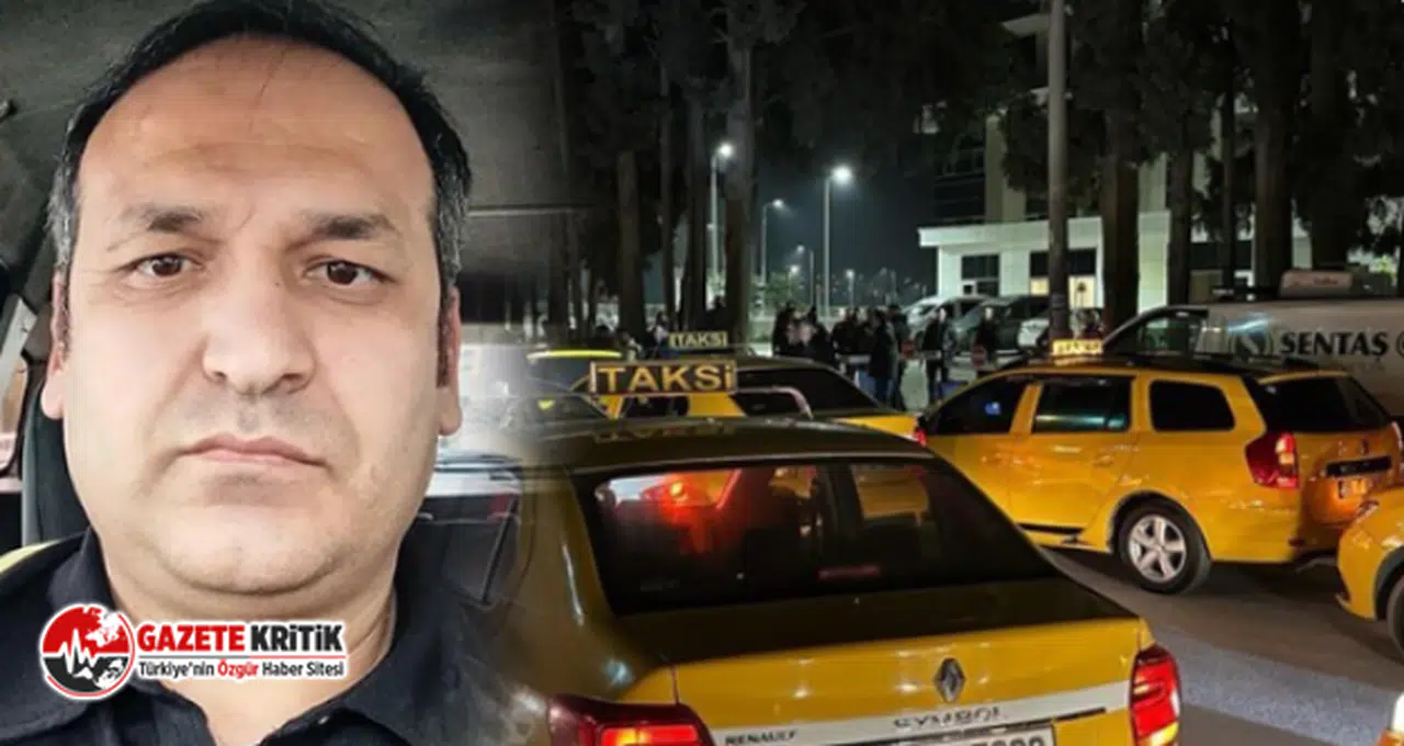 İzmir uyumadı... Taksicilerden 250 araçlık 'Oğuz Erge' konvoyu