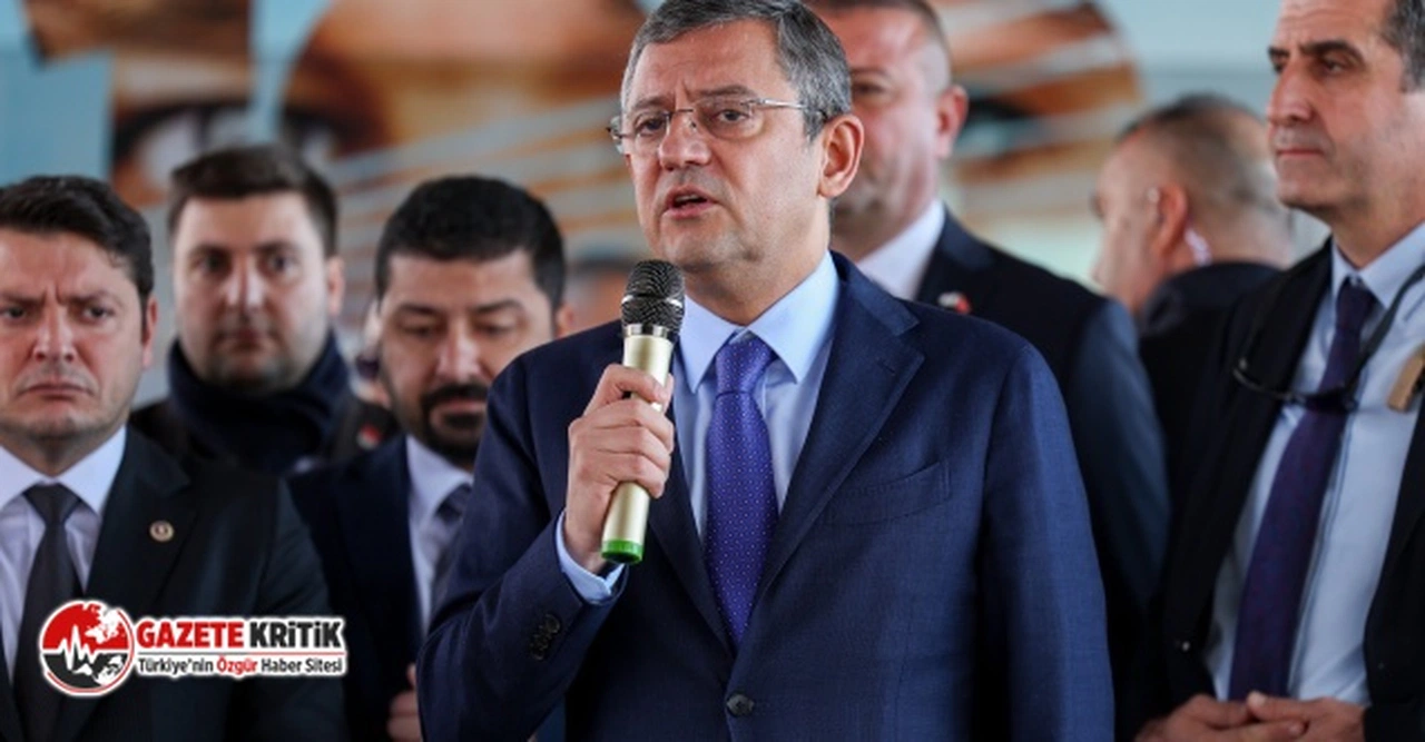 ÖZGÜR ÖZEL:“VERİLEN SÖZ, BİR YIL SONRA HERKES EVİNE GİRECEKTİ”