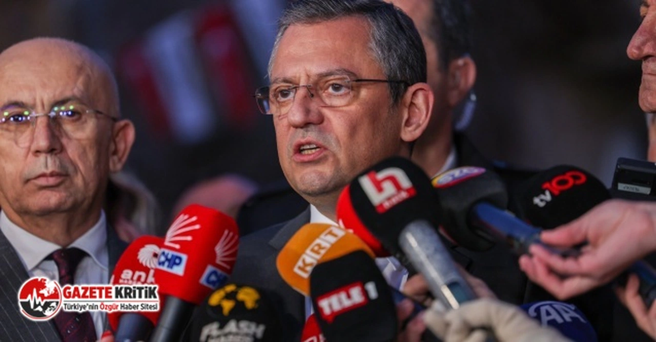 ÖZGÜR ÖZEL: "ATATÜRK'E SAYGISIZLIK YAPANLARLA BUNA TEPKİ GÖSTEREN TEĞMENLERE AYNI CEZAYI VERMENİN GEREKÇESİ ASLA İZAH EDİLEMEZ"