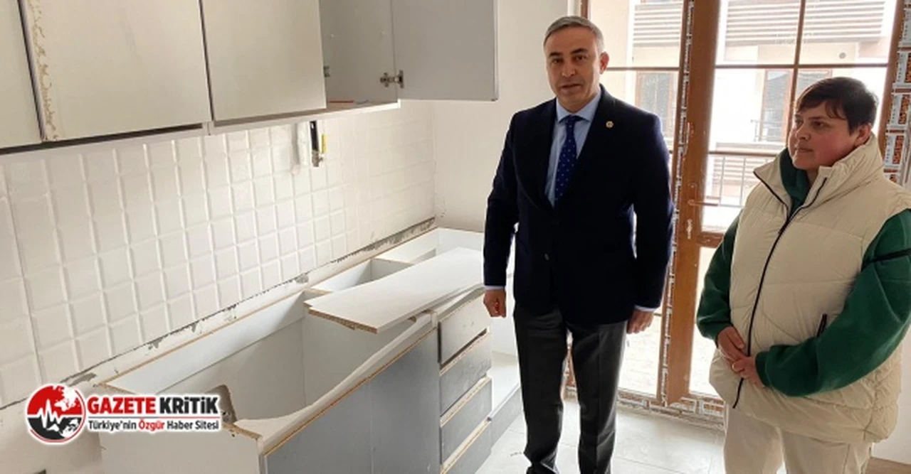 6 yıl bekledi TOKİ’den evini teslim aldı: Su yok, doğalgaz yok, asansör yok, mutfak tezgahı yok…