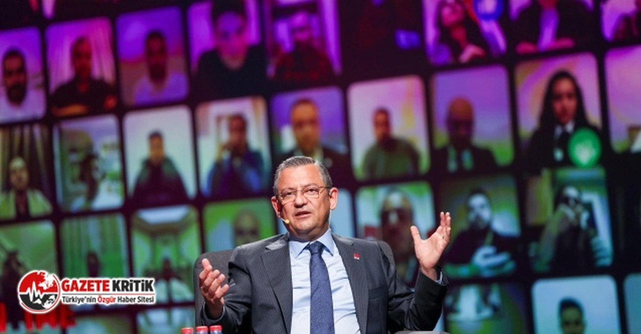 CHP LİDERİ ÖZGÜR ÖZEL:''GENÇLERE VE KADINLARA OY VERMEK, CUMHURİYET'E OY VERMEKTİR''