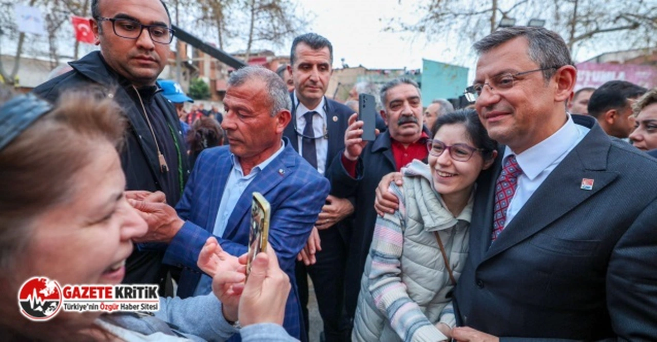 CHP LİDERİ ÖZGÜR ÖZEL: TÜRİKYE’Yİ HEP BİRLİKTE KUCAKLIYORUZ