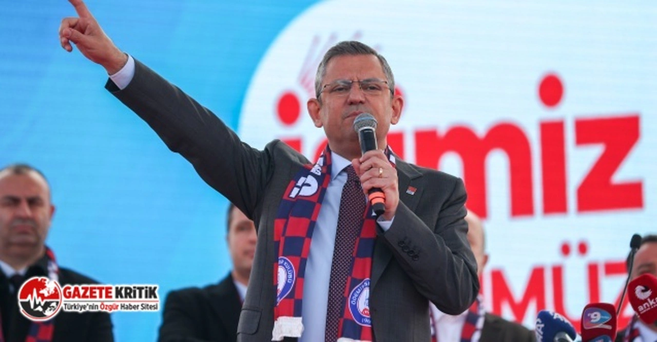 CHP LİDERİ ÖZGÜR ÖZEL:“ACI REÇETE İLE ZENGİNLER DEĞİL EMEKLİ, EMEKÇİ KARŞI KARŞIYA KALIYOR”