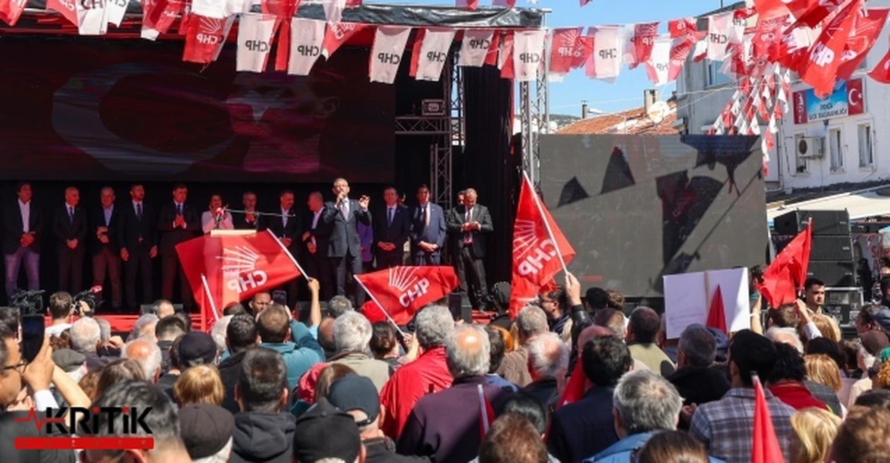 CHP LİDERİ ÖZGÜR ÖZEL:“İYİ İNSANLARDAN OY İSTİYORUZ”