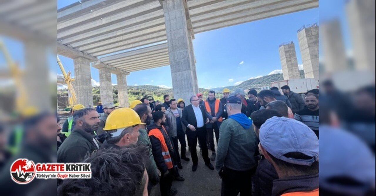 CHP’Lİ BÜLBÜL, 3 AYDIR MAAŞLARINI ALAMAYAN İŞÇİLERİ YALNIZ BIRAKMADI: EMEKÇİNİN ALIN TERİNİ GASP ETTİRMEYECEĞİZ!