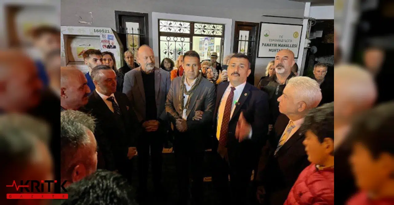 İYİ Parti Bursa Büyükşehir Adayı Türkoğlu'na coşkulu karşılama