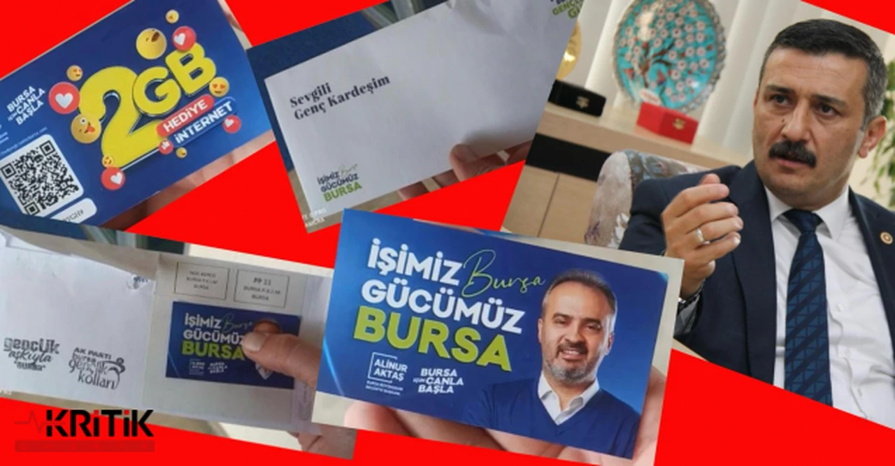 İYİ Parti Bursa Büyükşehir Adayı Türkoğlu’ndan Aktaş’a; ŞİMDİ DE BURFAŞ’IN KESESİNE Mİ EL ATTIN?