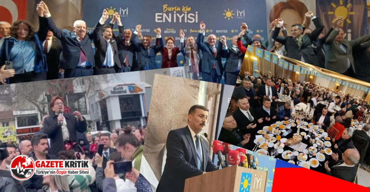 İYİ Parti Bursa Büyükşehir Adayı “Dip Dalga Olarak Geliyoruz!” dedi ve ekledi: Anketleri alt üst edeceğiz