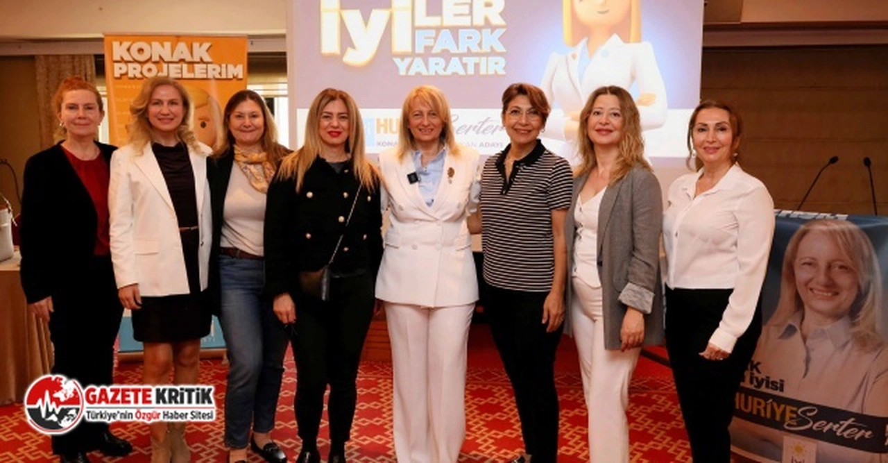 İYİ Parti Konak Adayı Huriye Serter: “Konak bizimle İYİ olacak”