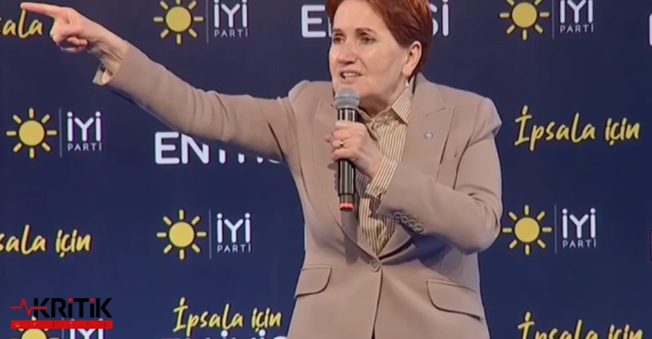 MERAL AKŞENER'DEN ÖZGÜR ÖZEL'E OY TEPKİSİ: "TÜRK SİYASETİNDE BU ŞEKİLDE BİR AYIP ASLA OLMAMIŞTIR"