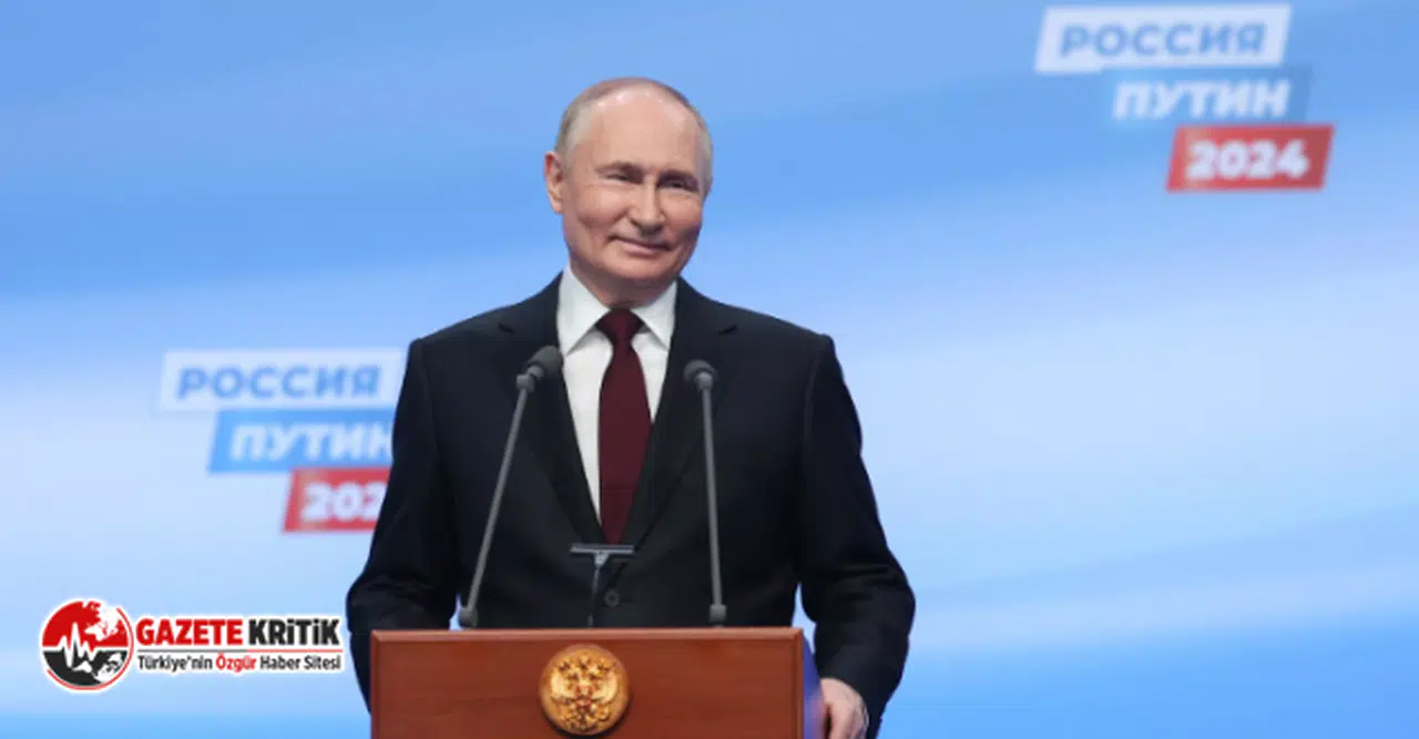 Rusya'da Putin, 5. kez başkan seçildi!