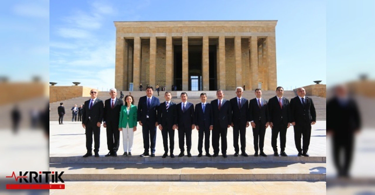 Bodrum Belediye Başkanı Tamer Mandalinci Anıtkabir’de Atatürk’ün huzuruna çıktı