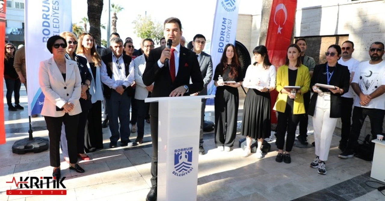 Bodrum Belediye Başkanı Tamer Mandalinci, Personeliyle Bayramlaştı