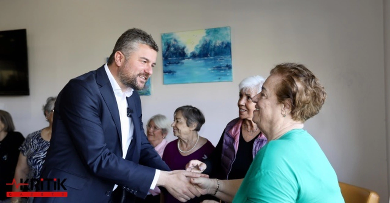 Buca Belediye Başkanı Görkem Duman Bucalı büyükleri ziyaret etti